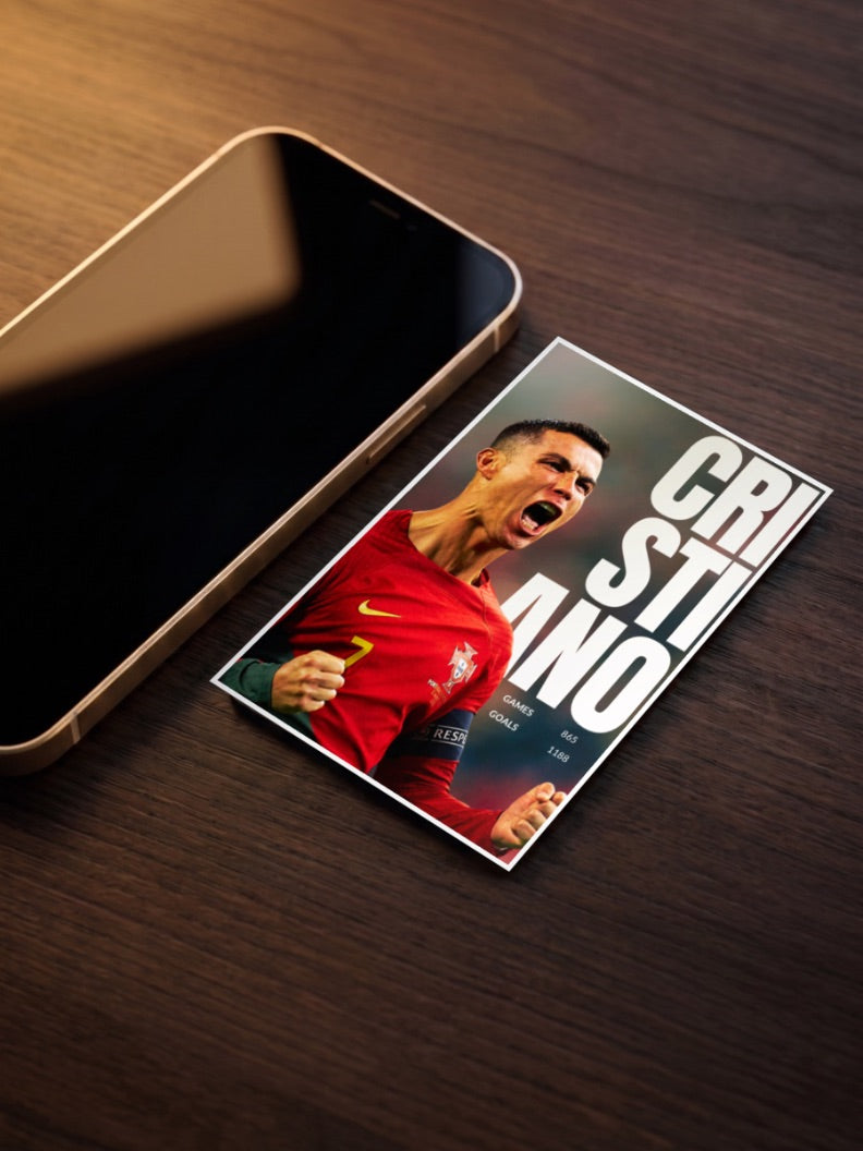 Cristiano Ronaldo | Football Poster