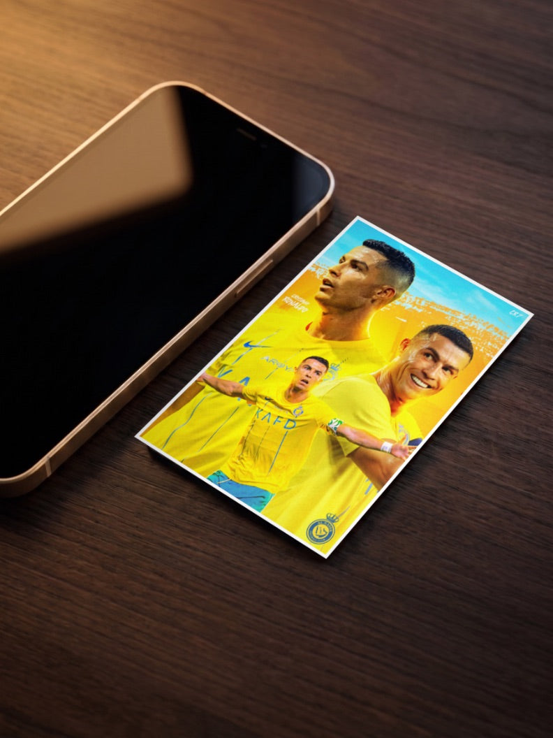 Cristiano Ronaldo | Football Poster