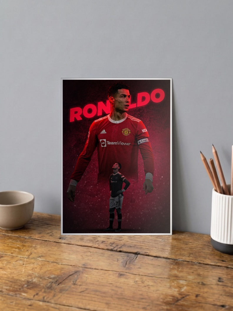 Matchday Magic | Cristiano Ronaldo | Football Poster