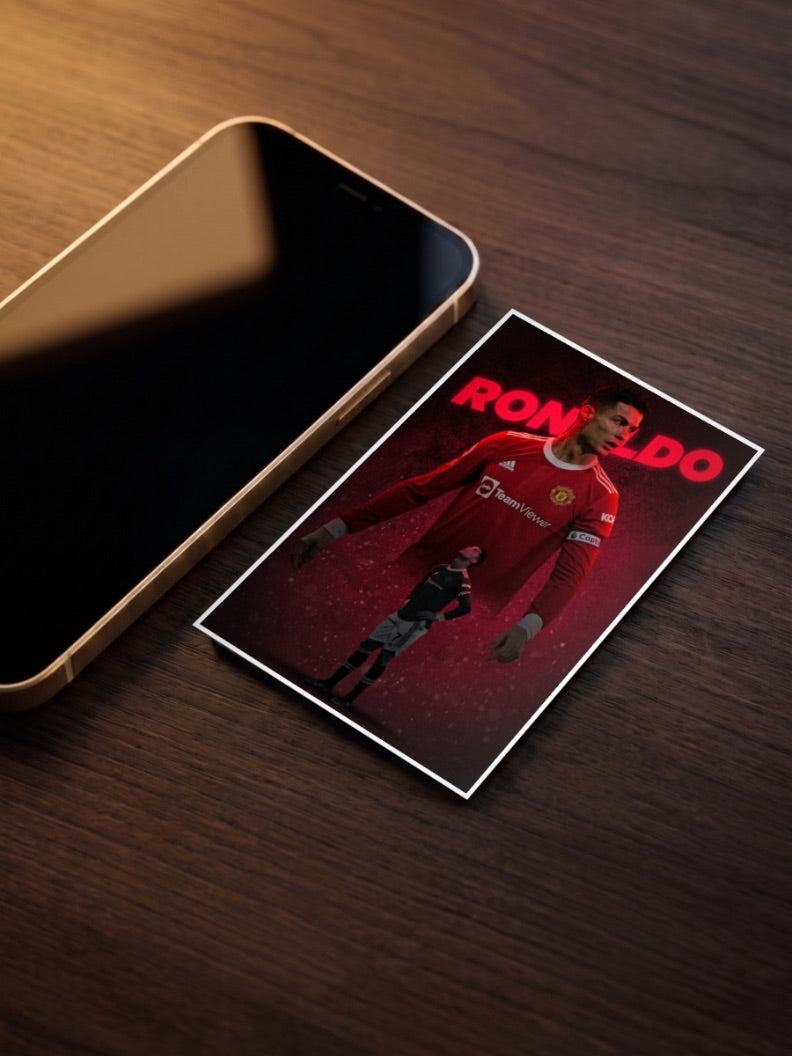 Matchday Magic | Cristiano Ronaldo | Football Poster