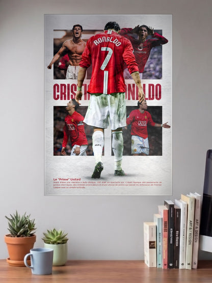 Ronaldo Prime United Football Poster
