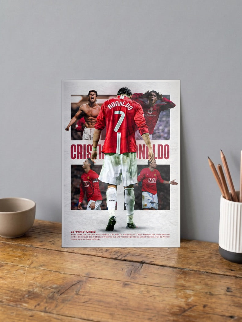 Ronaldo Prime United Football Poster