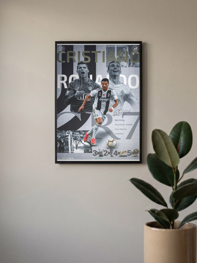 Ronaldo Juventus Poster