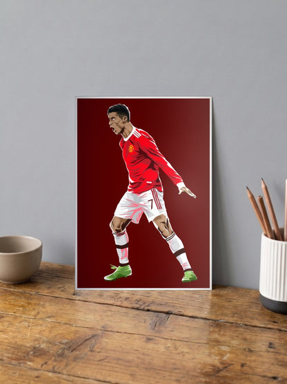Stadium Legend | Cristiano Ronaldo | Football Poster