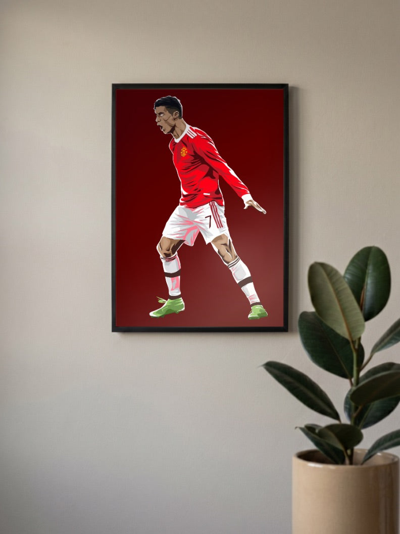 Stadium Legend | Cristiano Ronaldo | Football Poster