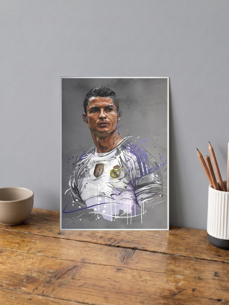 Ronaldo Madrid Poster