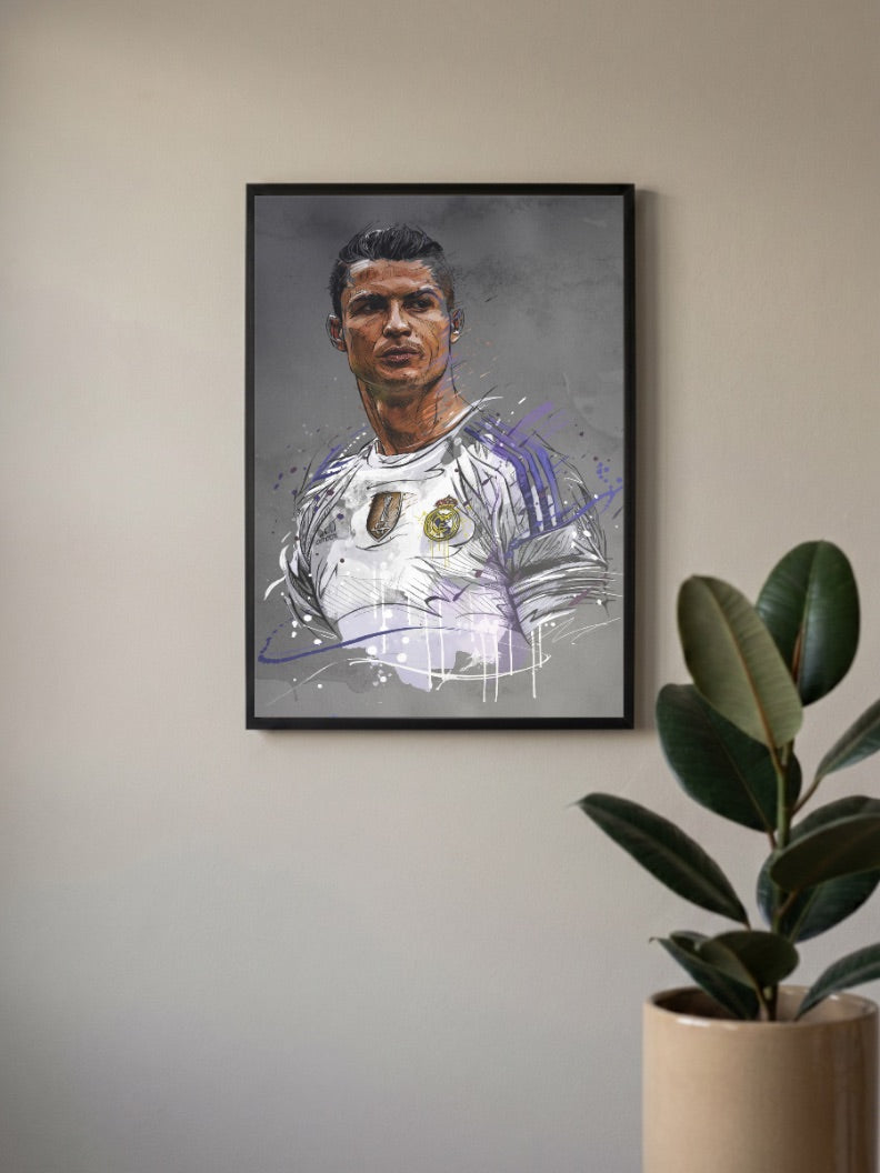 Ronaldo Madrid Poster