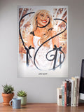 Sabrina Carpenter Glam Portrait Singers Poster
