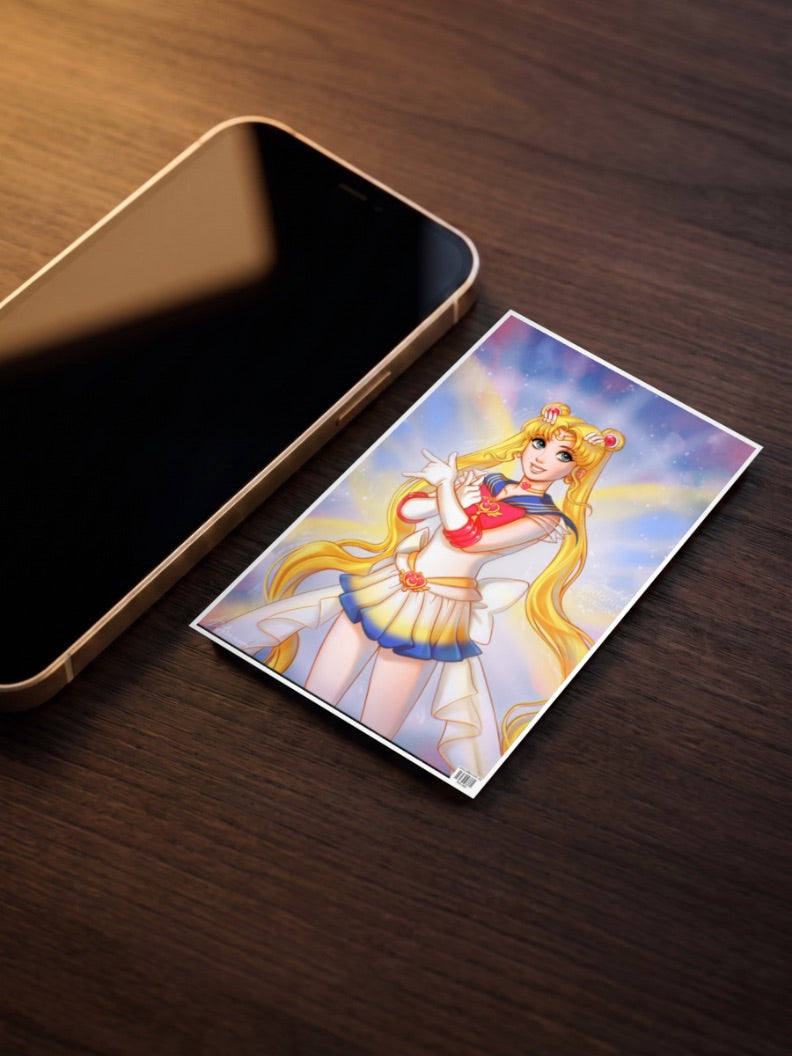Sailor Moon Usagi Portrait Anime Poster