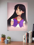 Sailor Mars Portrait Art Anime Poster