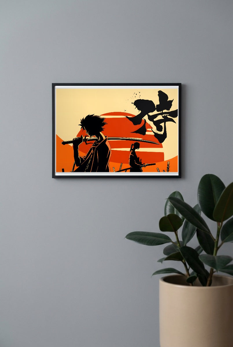 Samurai Champloo Anime Poster