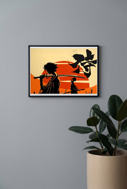 Samurai Champloo Anime Poster