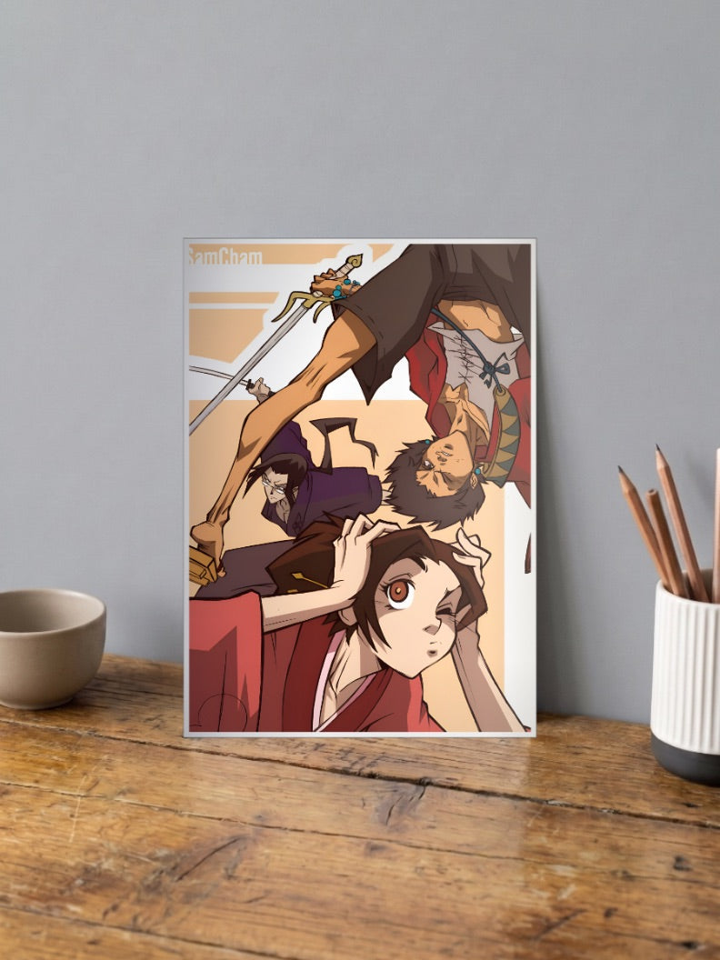 Samurai Champloo Cast Poster Anime Poster