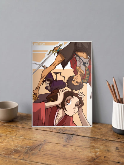 Samurai Champloo Cast Poster Anime Poster