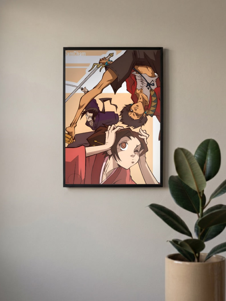 Samurai Champloo Cast Poster Anime Poster