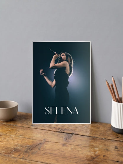 Selena stage performance Poster