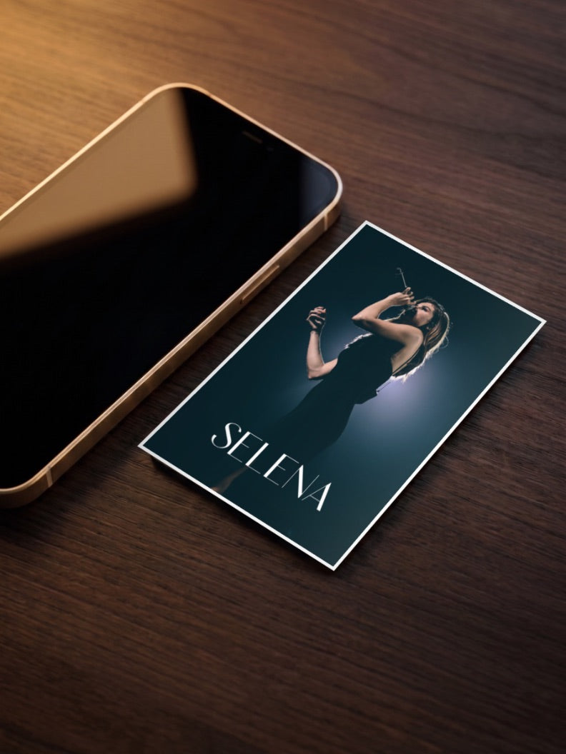 Selena stage performance Poster