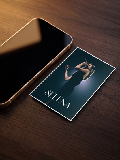 Selena stage performance Poster