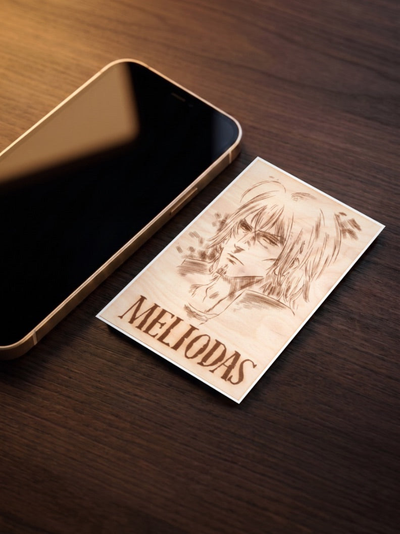 Meliodas Woodburn Sketch Anime Poster