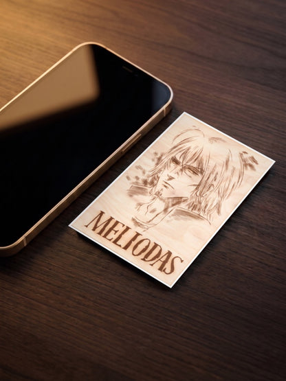 Meliodas Woodburn Sketch Anime Poster
