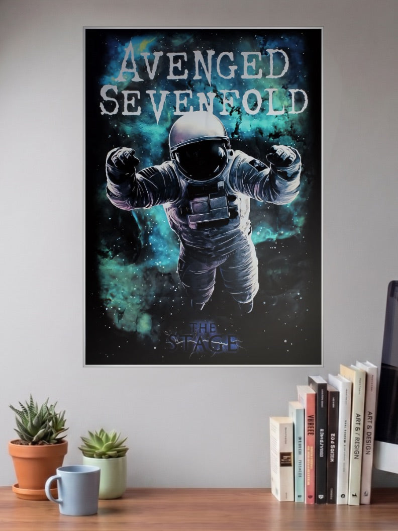 Avenged Sevenfold Astronaut Art Metal Bands Poster