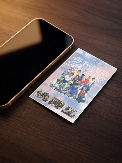 Seventeen Right Here Poster Kpop Poster