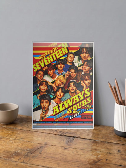 Seventeen Always Yours Poster Kpop Poster