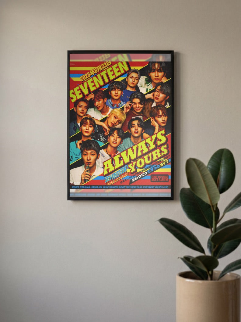 Seventeen Always Yours Poster Kpop Poster