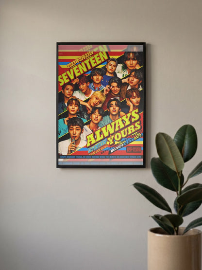 Seventeen Always Yours Poster Kpop Poster