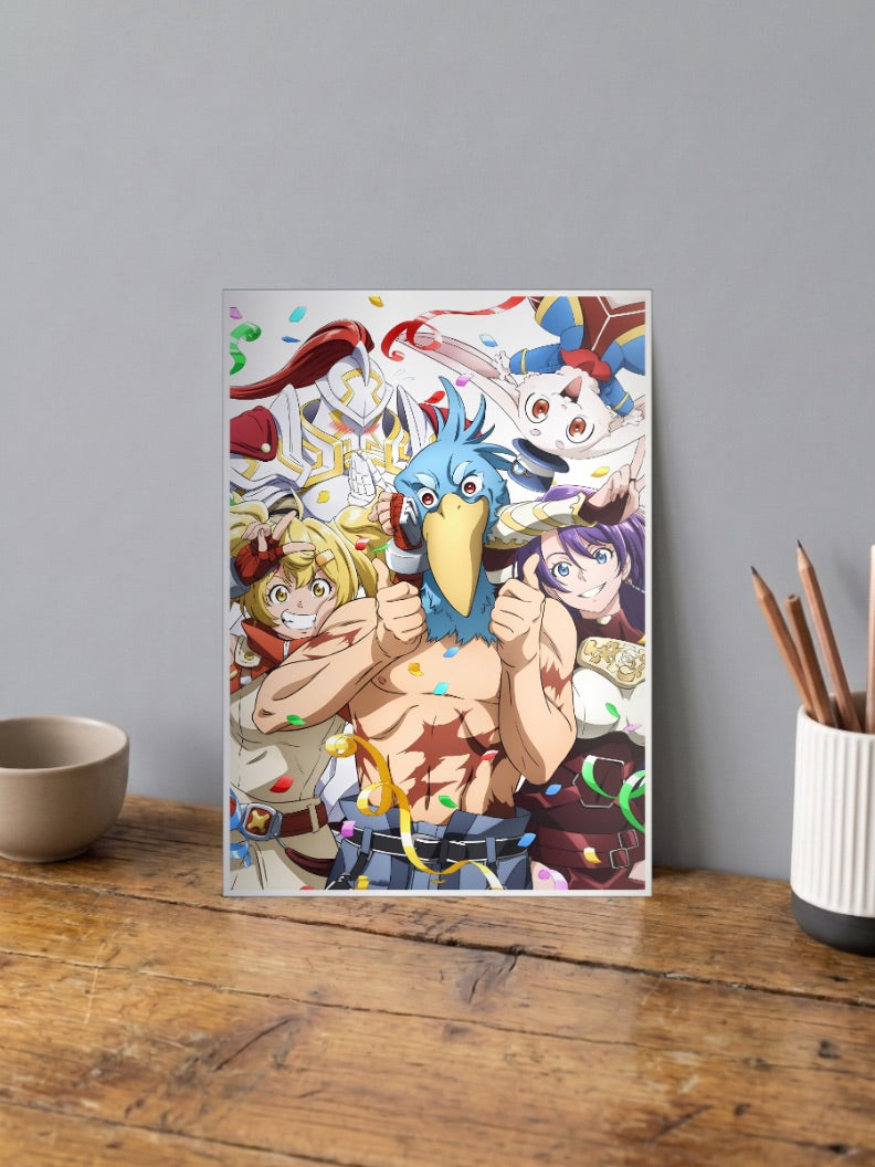 Shangri La Frontier Cast Art Anime Poster