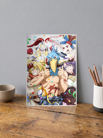 Shangri La Frontier Cast Art Anime Poster
