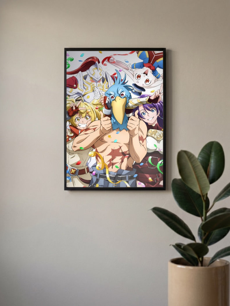 Shangri La Frontier Cast Art Anime Poster