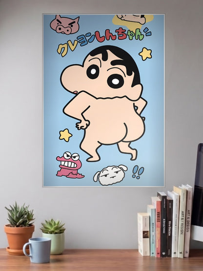 Crayon Shin Chan Classic Poster Anime Poster