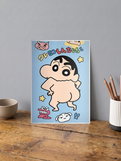 Crayon Shin Chan Classic Poster Anime Poster