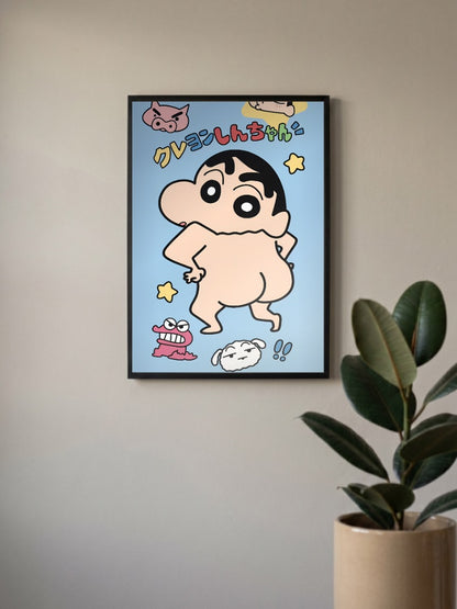 Crayon Shin Chan Classic Poster Anime Poster