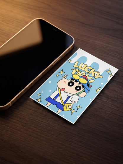 Shin Chan Lucky Day Poster Anime Poster