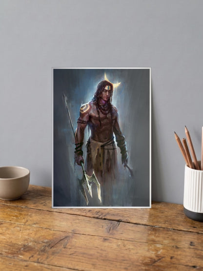Lord Shiva Trishul Portrait Gods Poster