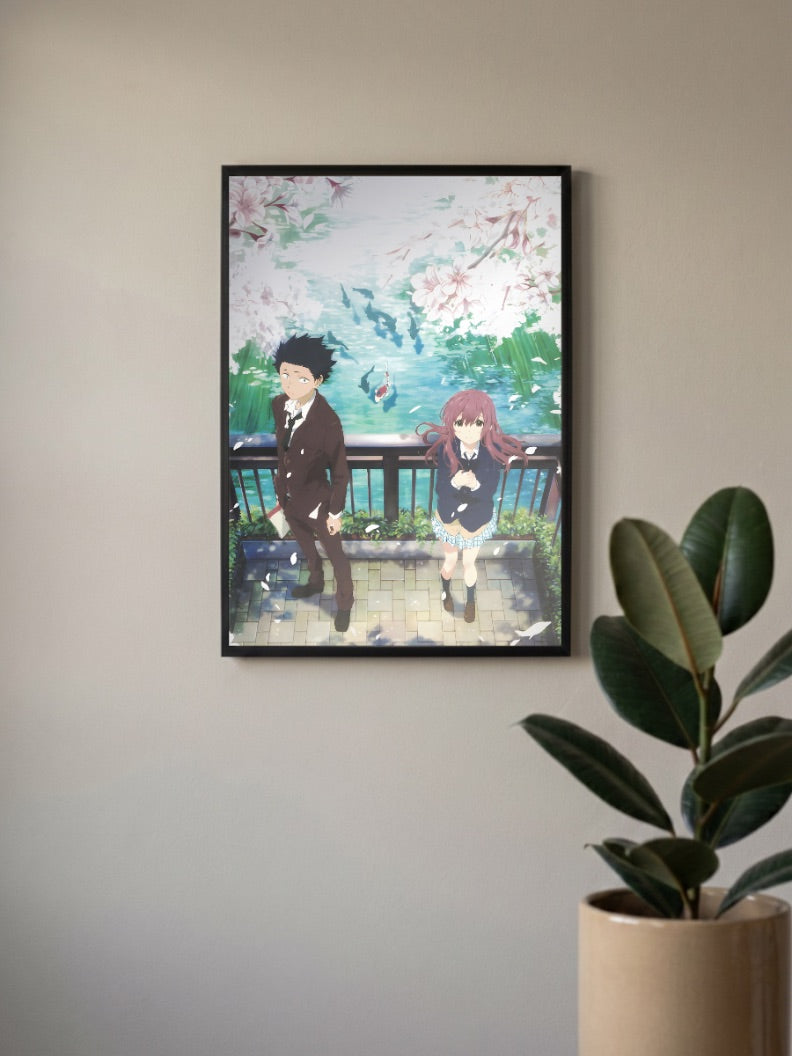 Shoya And Shoko Koi Pond Anime Poster