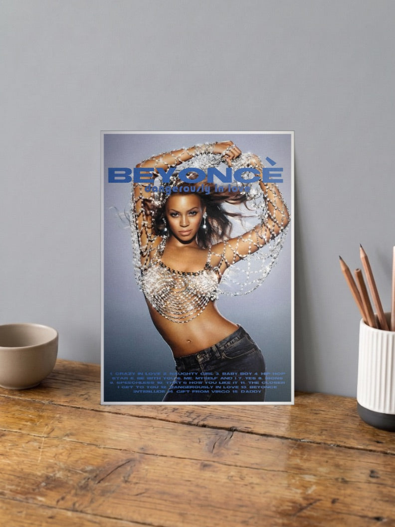 Beyonce Dangerously In Love Singers Poster
