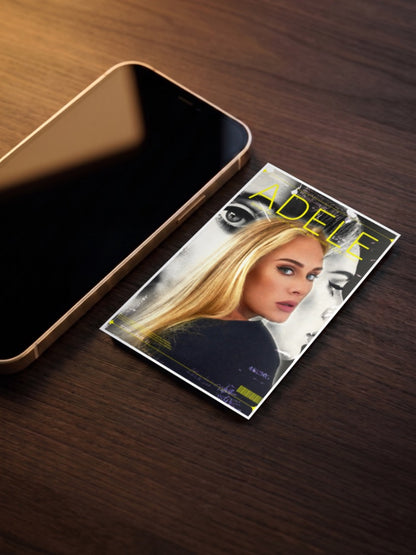 Adele Magazine Collage Poster Singers Poster