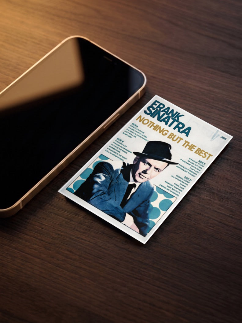 Frank Sinatra Nothing But Best Singers Poster