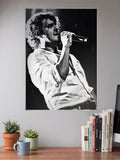 Curly Hair Singer Live Shot Singers Poster