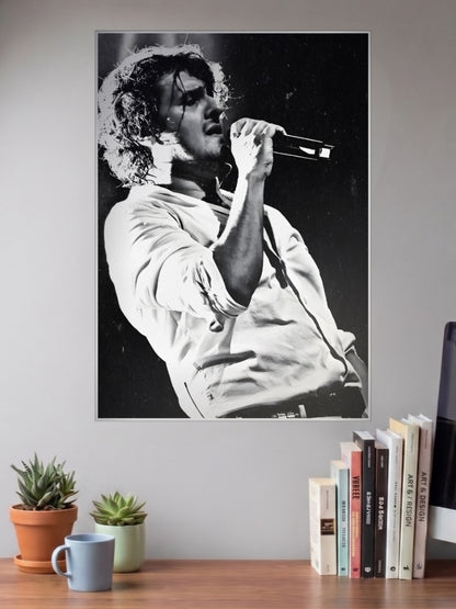 Curly Hair Singer Live Shot Singers Poster