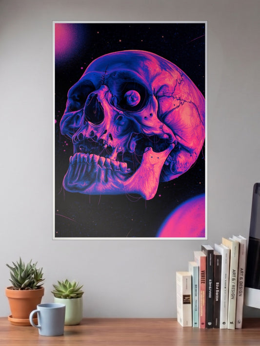 Skull Art Poster