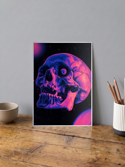 Skull Art Poster