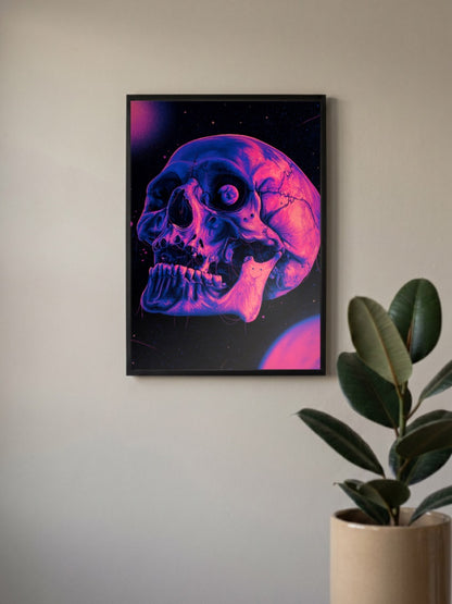 Skull Art Poster