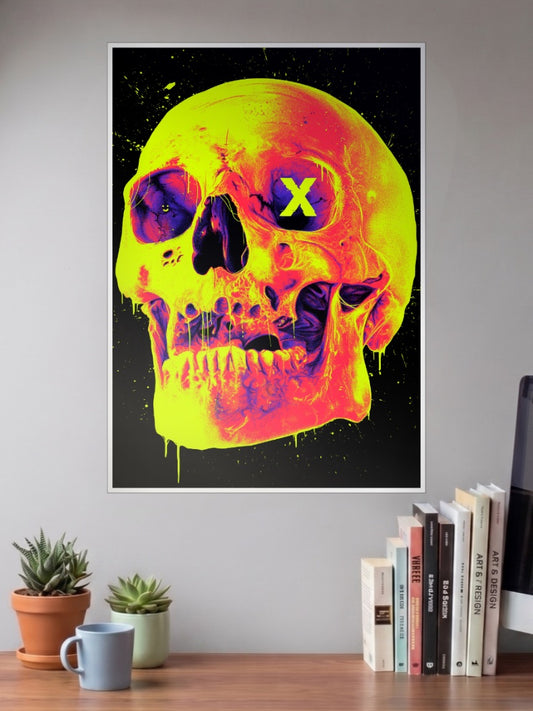 Skull Universe Poster