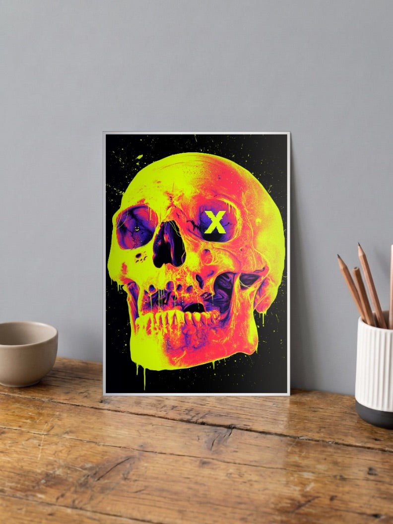 Skull Universe Poster