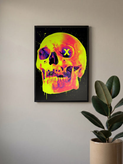 Skull Universe Poster