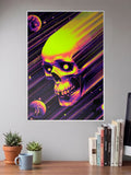 Skull Space Poster